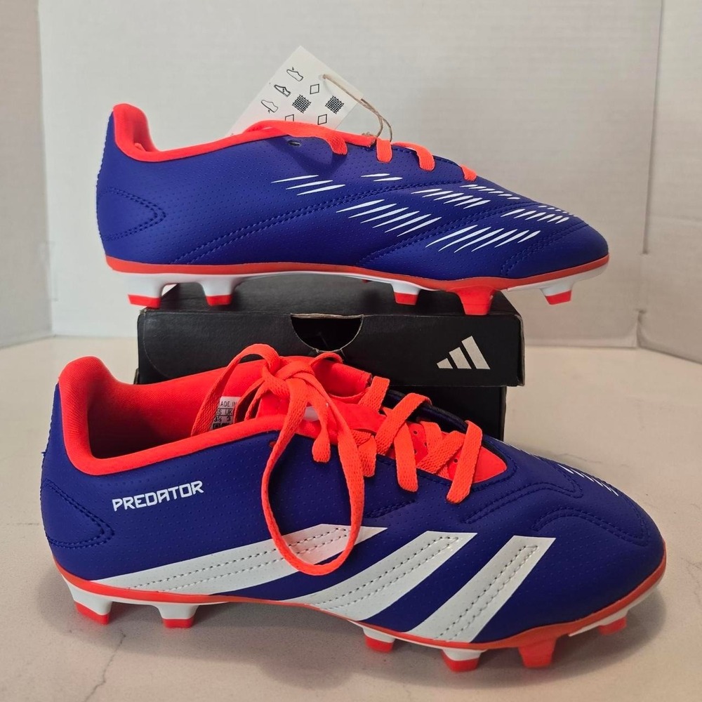 Adidas Predator club FXG J Blue/Orange kids - 3.5 US